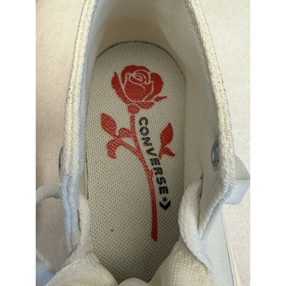 Converse Chuck Taylor All-star Lift W/Hearts Platform High-Top Sneakers Sz 13 NW - Picture 9 of 10